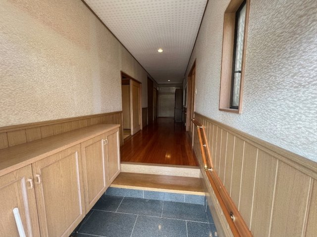 八女市立花町北山　平屋建　３LDKの玄関
