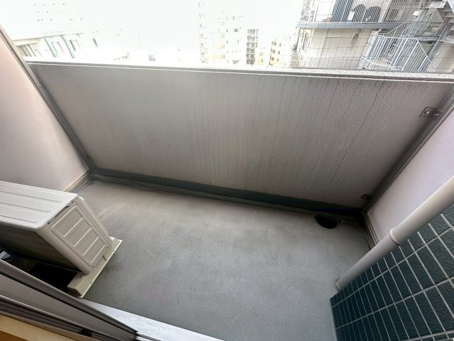 ISM谷町六丁目のバルコニー