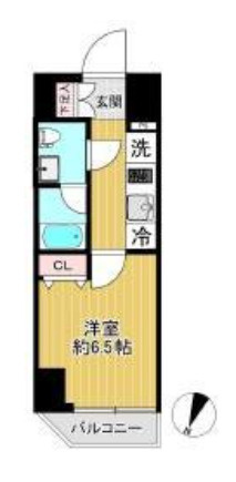 ＳＨＯＫＥＮ　Ｒｅｓｉｄｅｎｃｅ横浜関内の間取り