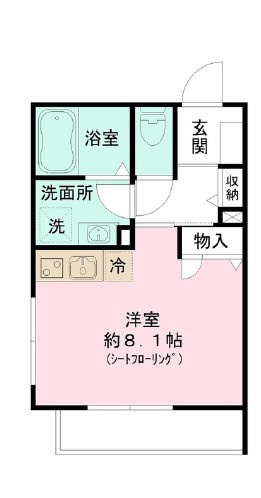 コート西山の間取り|間取りです。