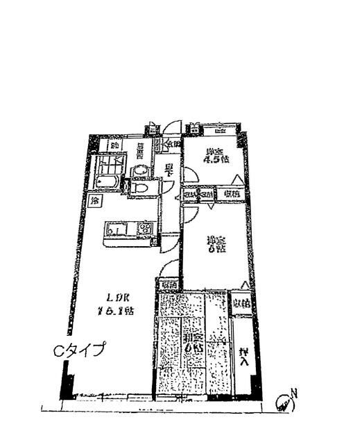 プラサ清華禎の間取り