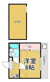 ヴィラ立花第2の間取り