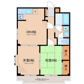 【間取り】 | リバーサイド・ダイキ | 間取りです。