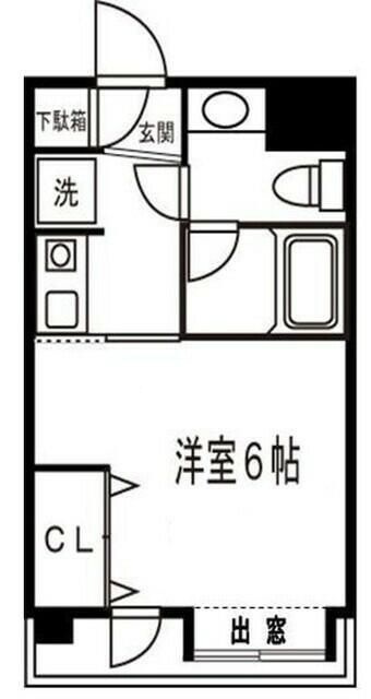 アソシエール糀谷の間取り|間取りです。