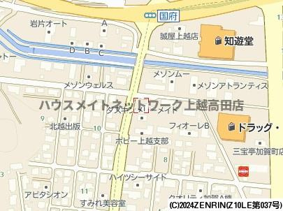 ソワージュ煌Ａの地図|位置図