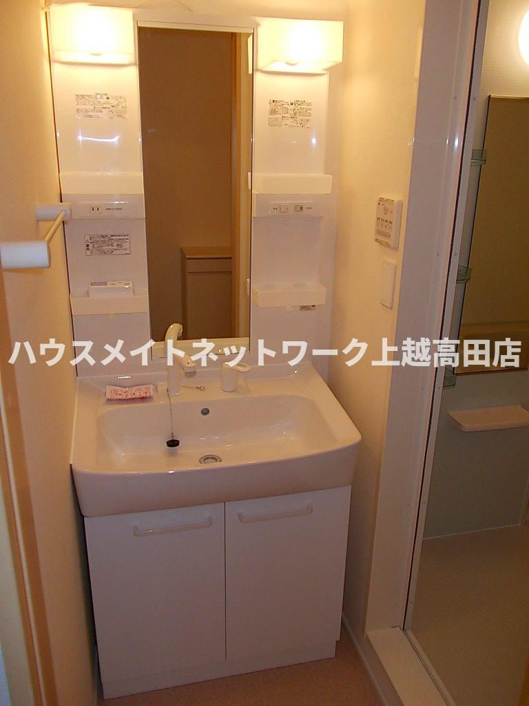 ソワージュ煌Ａの洗面所|洗髪洗面化粧台