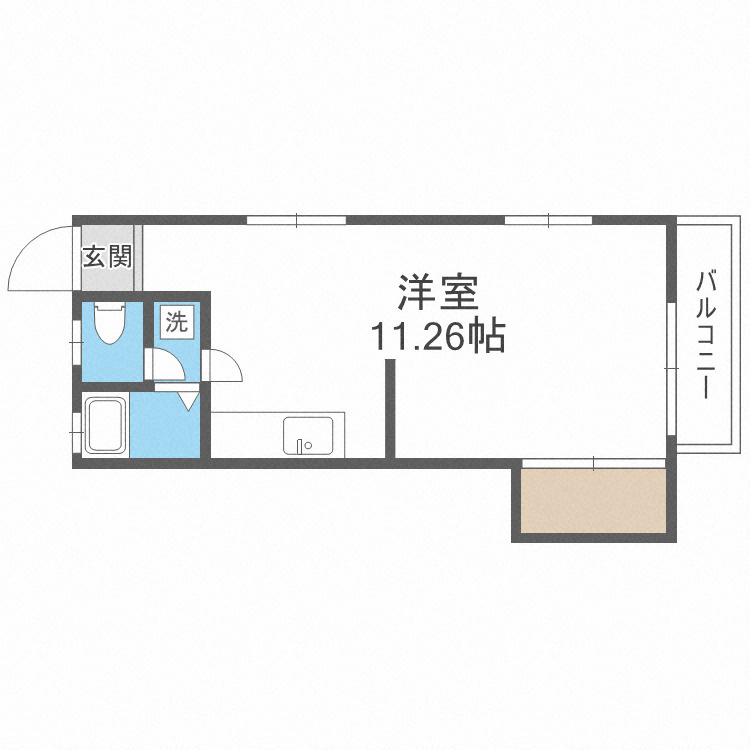 コーポノーブルの間取り