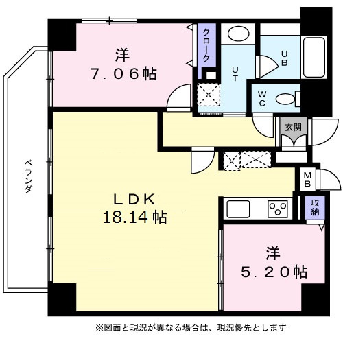 ＫＤＸ泉レジデンスの間取り