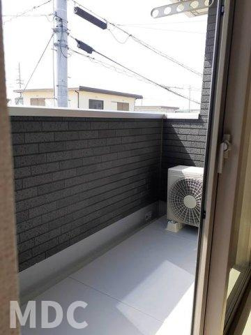 ハッピーメゾン鳴門　Ａのバルコニー