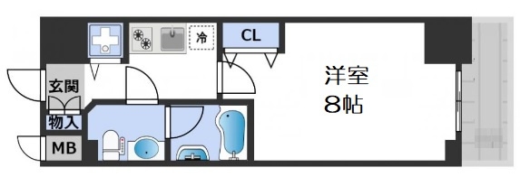 【間取り】 | アーデン京町堀ウエスト