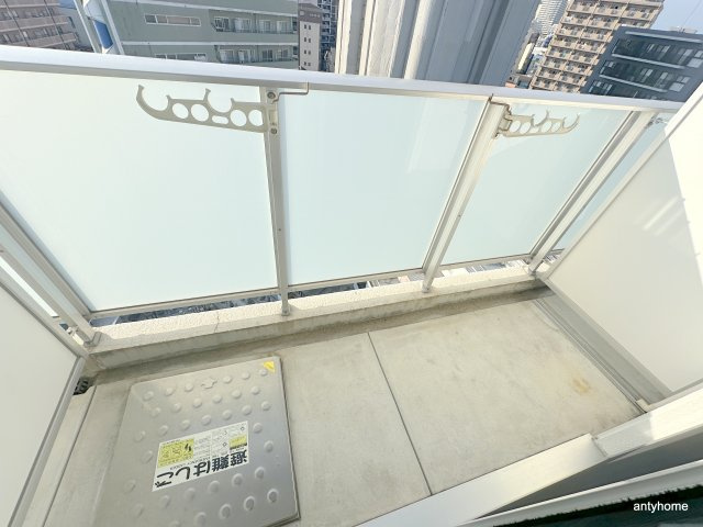 エルミタージュ難波南Ⅴ　仲介手数料無料のバルコニー