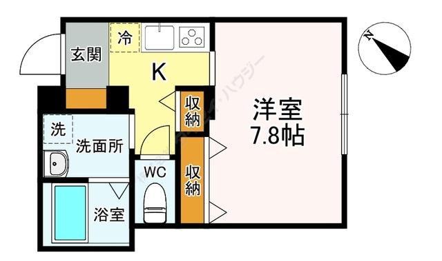 アイムタウン千駄木の間取り