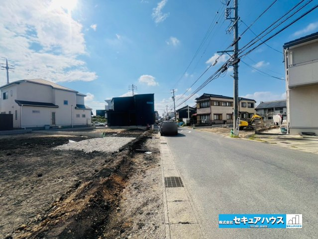 【同施工物件ご案内可能】日進市藤塚3丁目　全4棟の前面道路含む現地写真|事前予約にて現地ご見学いただけます！お気軽にお問い合わせください♪
■株式会社　セキュアハウス■
住宅ローンに強く、知識、経験豊富なスタッフ在籍
お客様に寄り添い、ご成約後もサポート致します。　　　　