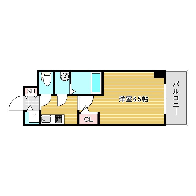 エスリードレジデンス本町パークフロントの間取り