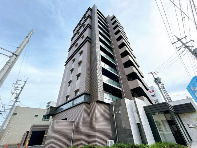 サンパーク山口セントラルレジデンスの外観