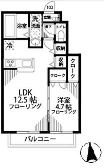 【間取り】 | リラ代沢