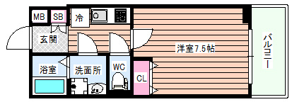 【間取り】 | LIVIAZ KITAOSAKA BREZZA