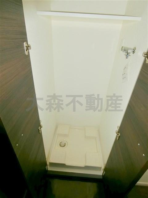 スパシエグランス大森の設備|洗濯機置き場