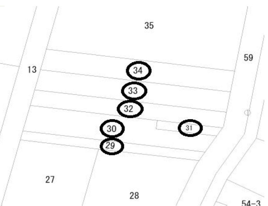 あま市古道赤本田　資材置場用地