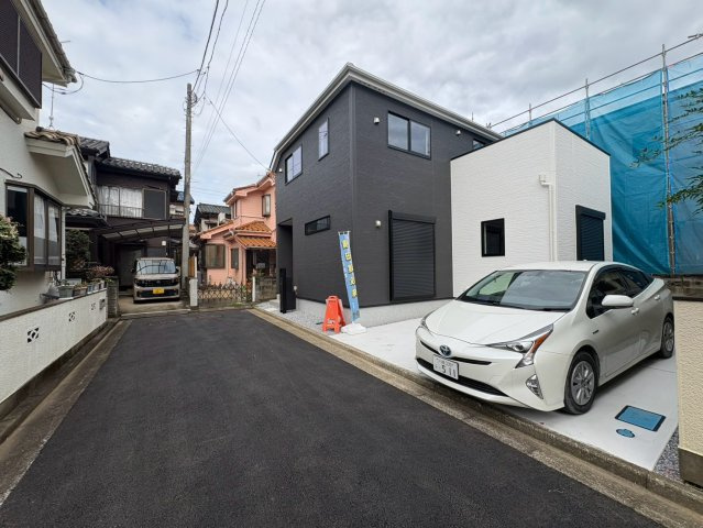 川越市今福　新築分譲　東武東上線『川越駅』バス13分　【福原小学区】の前面道路含む現地写真