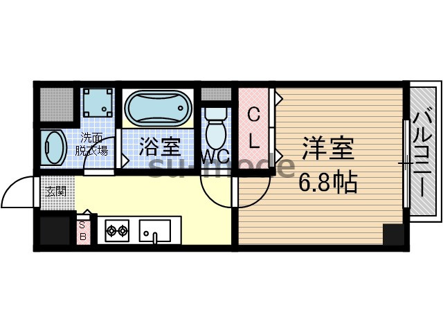 ピュールの間取り