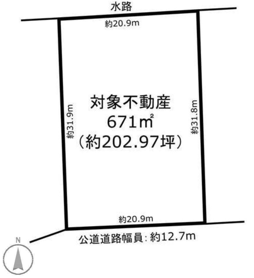 あま市甚目寺飛殿　売土地