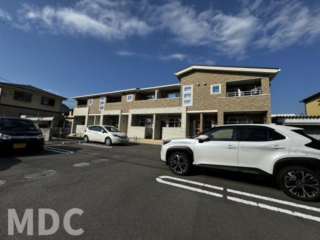 徳島市庄町５丁目のアパートの外観