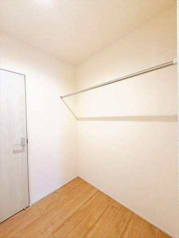 【ランドリースペース】 | 渋川市金井　平屋　新築住宅 | 洗濯物やタオルなどもかけておける便利な空間です♪