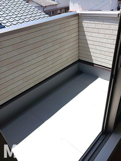 ポワールⅡのバルコニー
