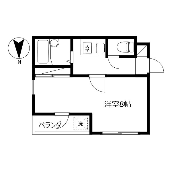 エクセレントハイツ住吉の間取り