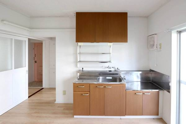 ビレッジハウス本城3号棟のキッチン|ビレッジハウスの同一物件・同一タイプの間取りの写真です