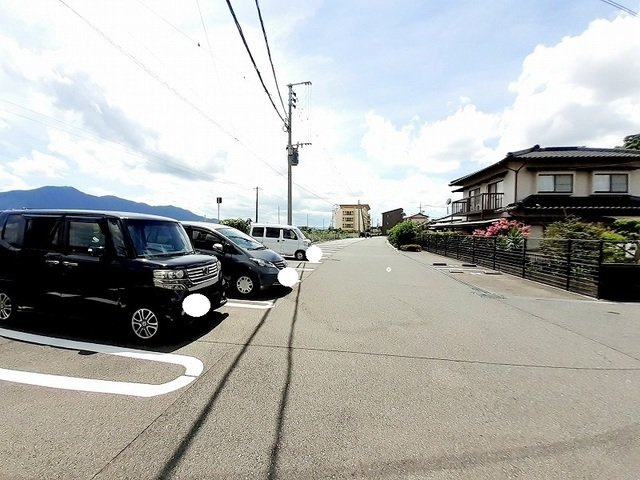 グレイスガーデン岬（はな）の山の駐車場