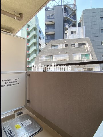 アルテール東日本橋のバルコニー