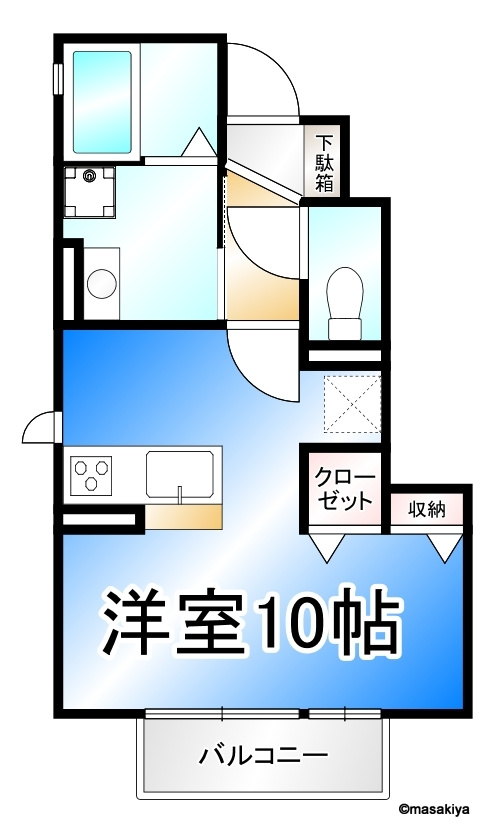 リキの間取り