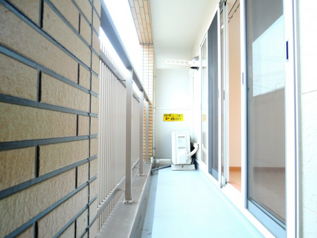 アンサンブル高槻のバルコニー