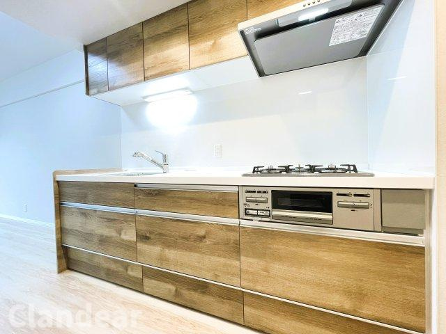 藤和シティコープ草加新田のキッチン|ドキドキの新生活も、安心してスタート。ぴったりの住まいを見つけませんか？クランディアが一緒に住まい選びをサポートします‼　まずは、お気軽にお問合せください　＃クランディア