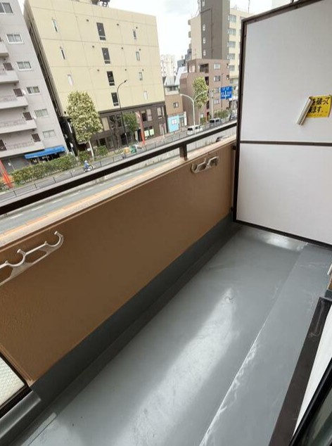 ライオンズプラザ方南町のバルコニー