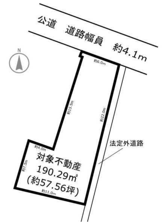 あま市木田大西浦上切　売土地