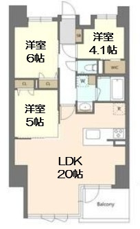 【間取り】 | S-RESIDENCE谷町六丁目alo