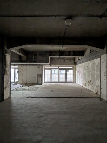 大阪市東住吉区東田辺２丁目の店舗事務所の内装