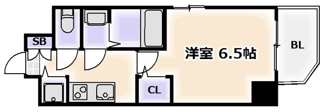 【間取り】 | エスリード難波セントラル