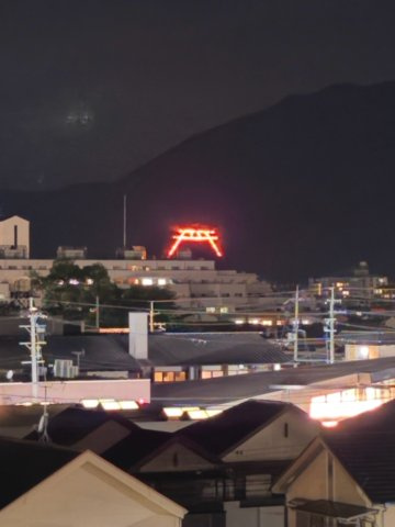 【周辺】 | パラドール嵯峨野三条通ミッド・イン・ピース | LDKからの眺望です♪