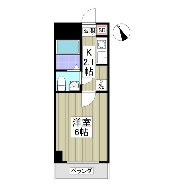 石田ビルの間取り