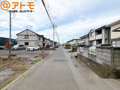 【前面道路含む現地写真】 | 富士市中丸第11　新築戸建て　全1棟