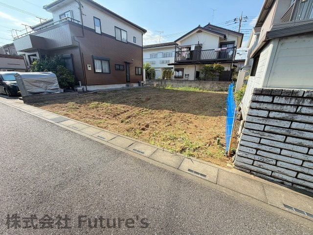 吉川市新栄2丁目　新築戸建　全1棟の外観|現地の写真になります。