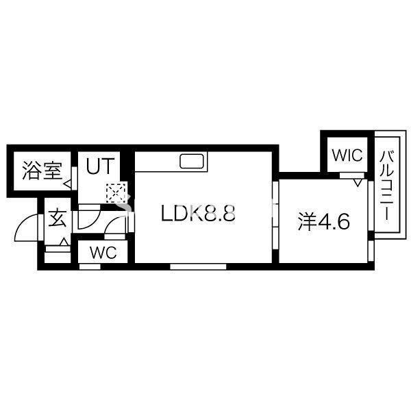 Hatch尼崎 の間取り