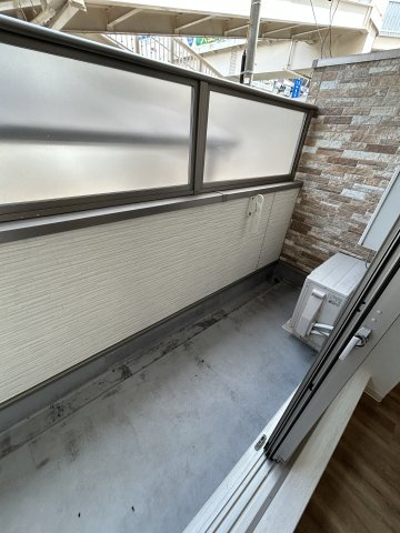 Hatch尼崎 のバルコニー|陽当たり良好なバルコニーです