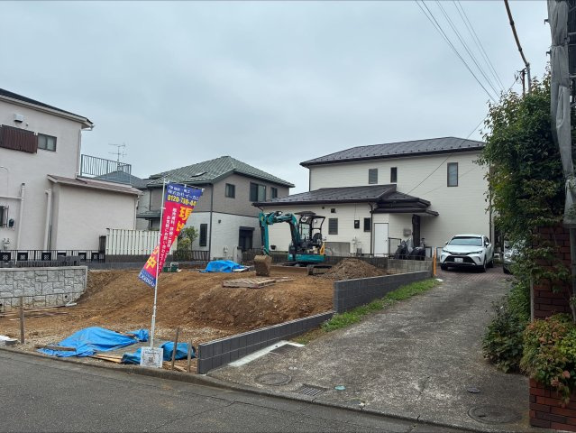 横浜市青葉区あざみ野２丁目新築戸建の外観