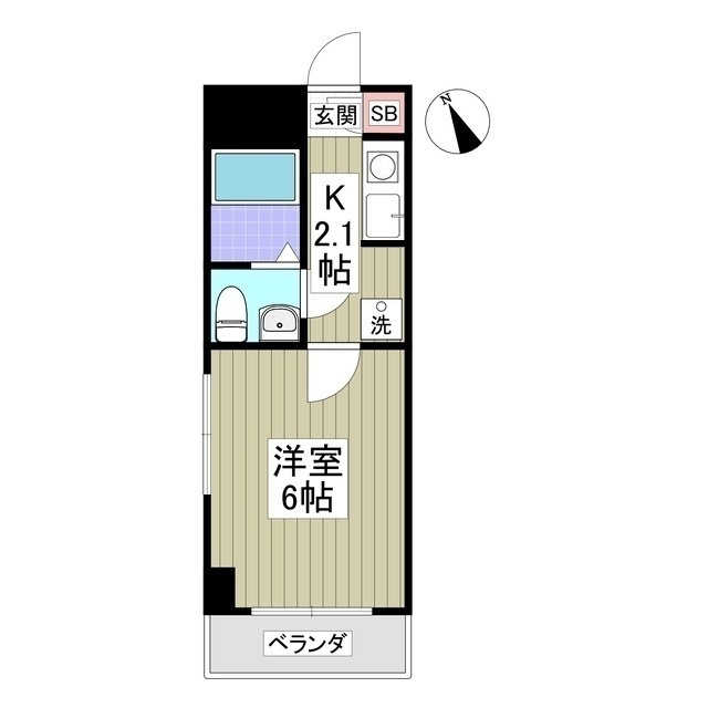 石田ビルの間取り