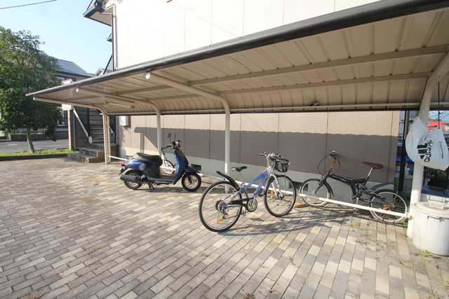 宗像市日の里６丁目のアパートのその他共用部分|駐輪場